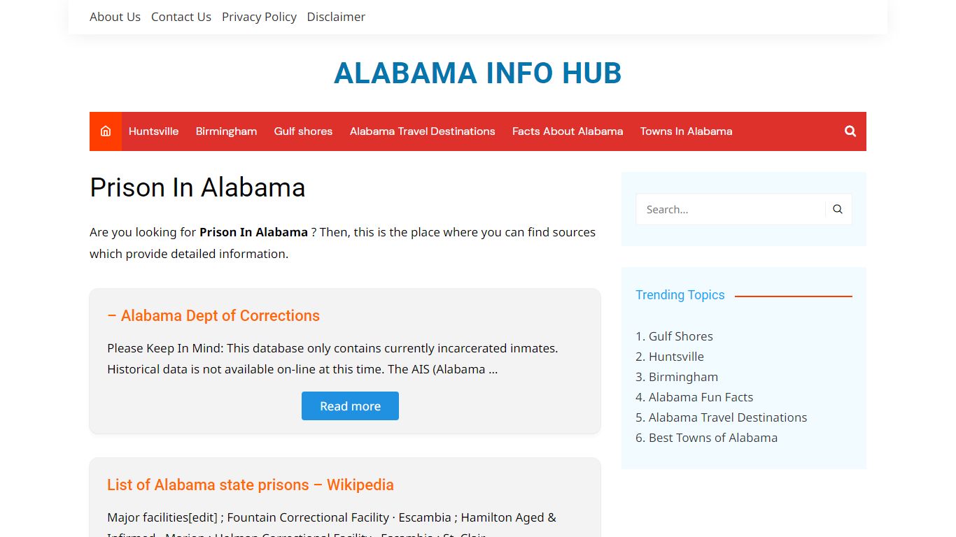 Prison In Alabama – Alabama Info Hub